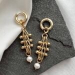Helena Earring : Individually handcrafted