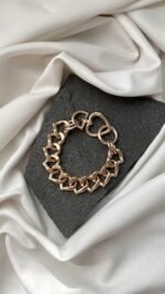 Connection Contemporary Bracelet (Golden tone)