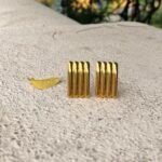 Allure Earrings (Golden tone)