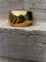 Onde Bracelet (Golden Tone)